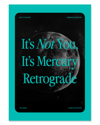 Mercury Retrograde Instant Art Print