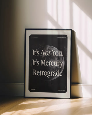 Mercury Retrograde Instant Art Print
