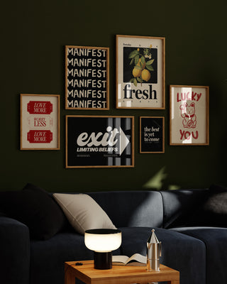 Moody Gallery Wall Set - Instant Art Prints