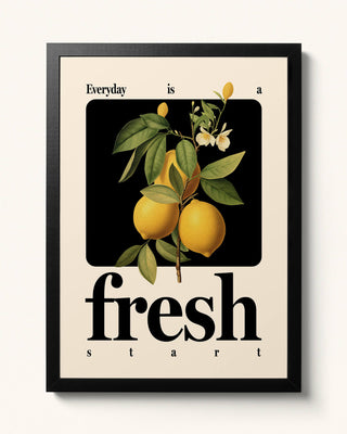 Fresh Lemon Art Print