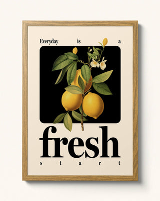 Fresh Lemon Art Print