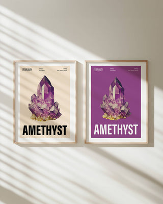 February Birthstone - Instant Art Print