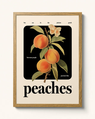 Peaches Art Print