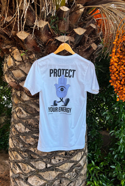 Protect your energy tee, hamsa hand t-shirt, unisex fit