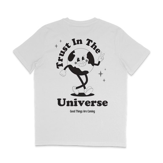 Trust in the universe tee, positive t-shirt, affirmation clothing