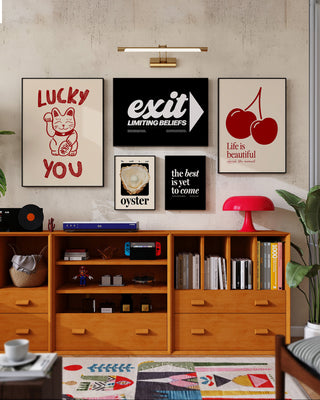 Uplifting Gallery Wall - Instant Art Prints
